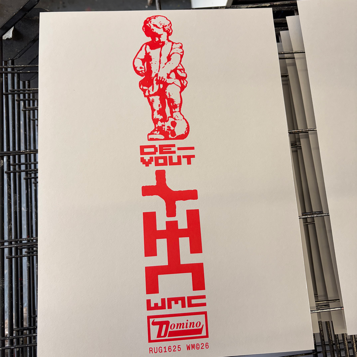 Limited edition A3 Devout screen print - UK